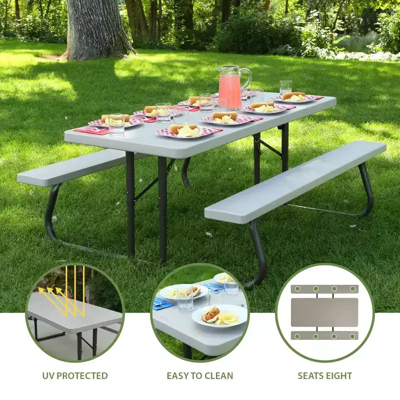 Lifetime 6-Foot Folding Picnic Table