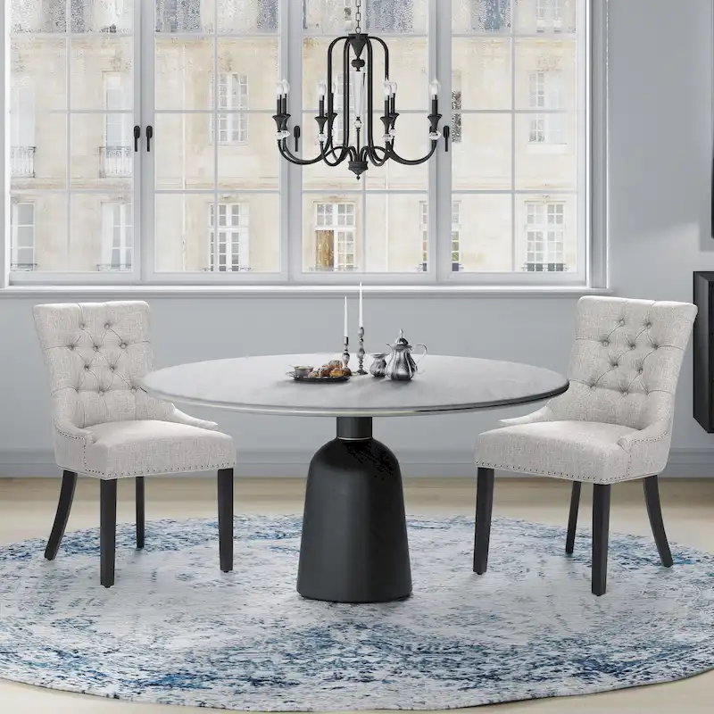 Grandview Tufted Dining Chair (Set of 2) Upholstered