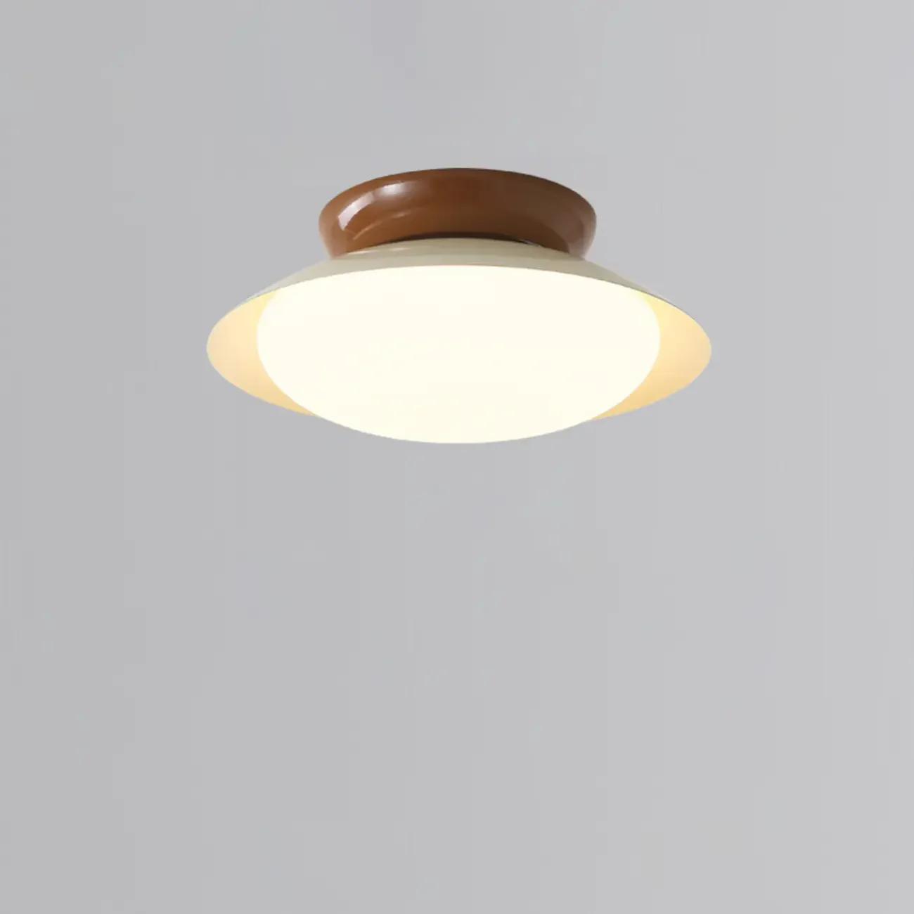 Dimmable Semi Flush Mount LED Ceiling Light for Entryway