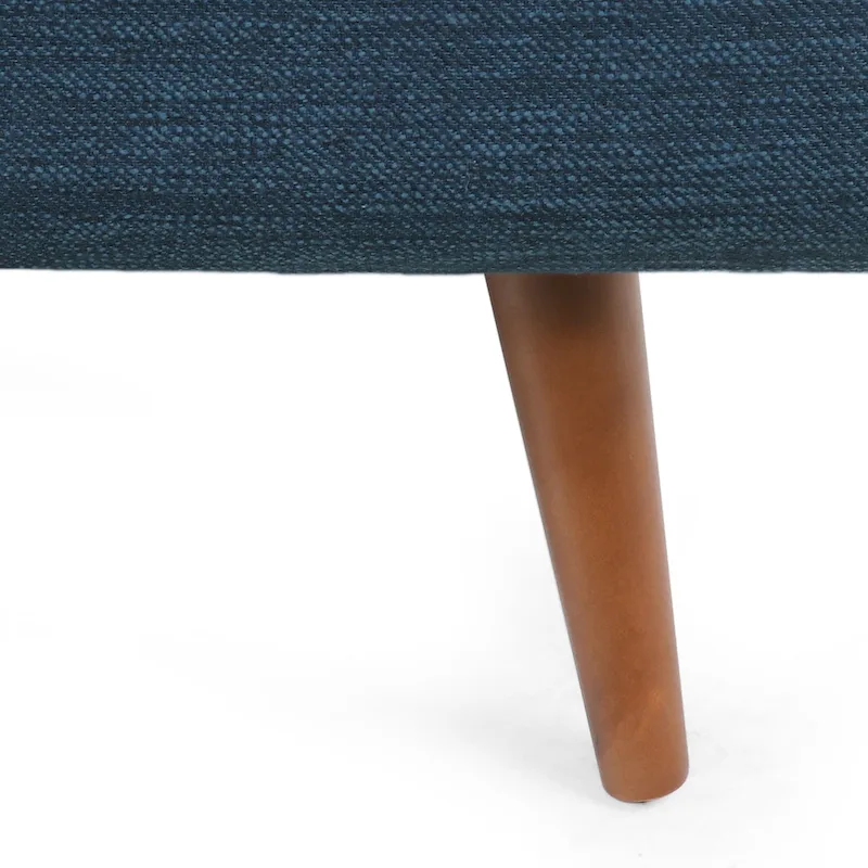 Modern 76.5  3-Seater Sofa with Birchwood Legs and Pillows