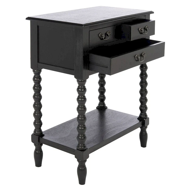 SAFAVIEH Ivie 3-Drawer Console Table - 23.5 W x 13 L x 29.5 H - 23.5 W x 13 L x 29.5 H - 24Wx13Dx30H