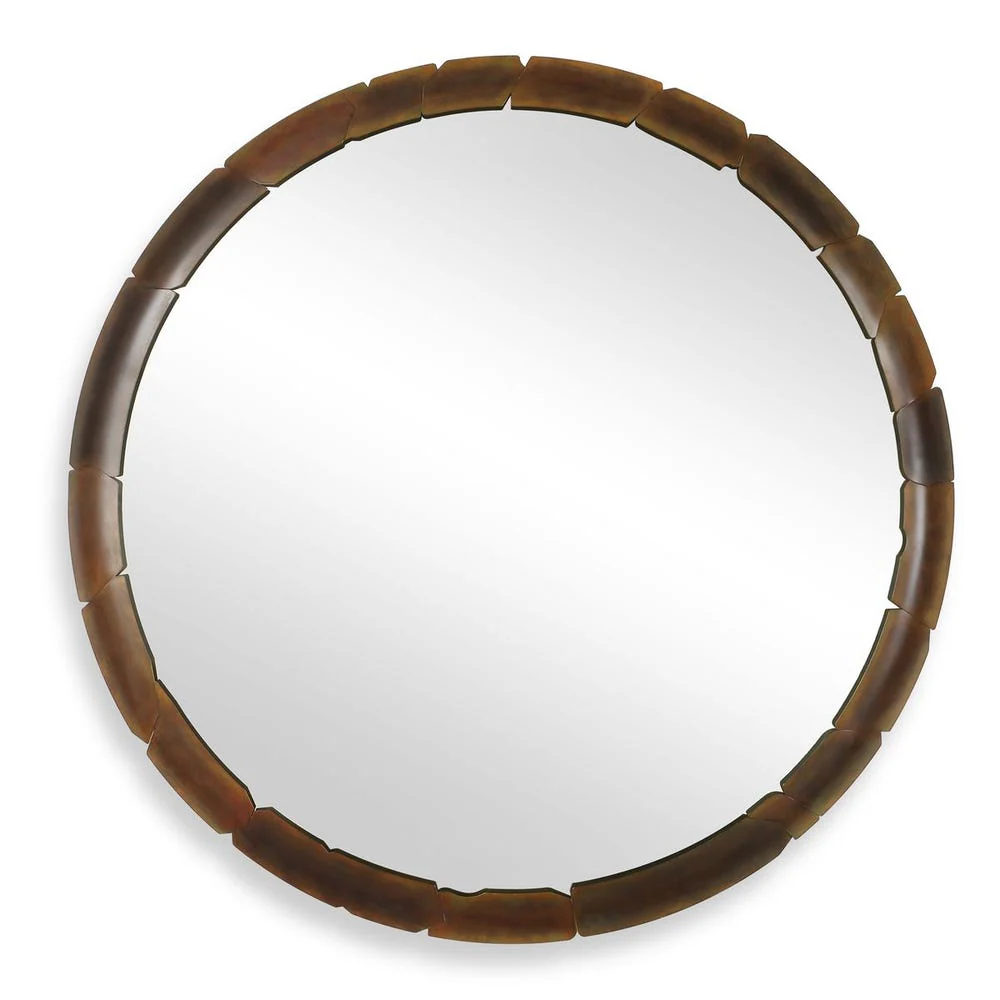 Auger Round Mirror