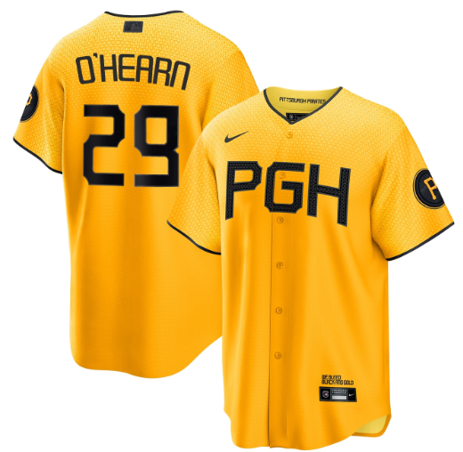 Ryan O'Hearn Pittsburgh Pirates City Connect Jersey