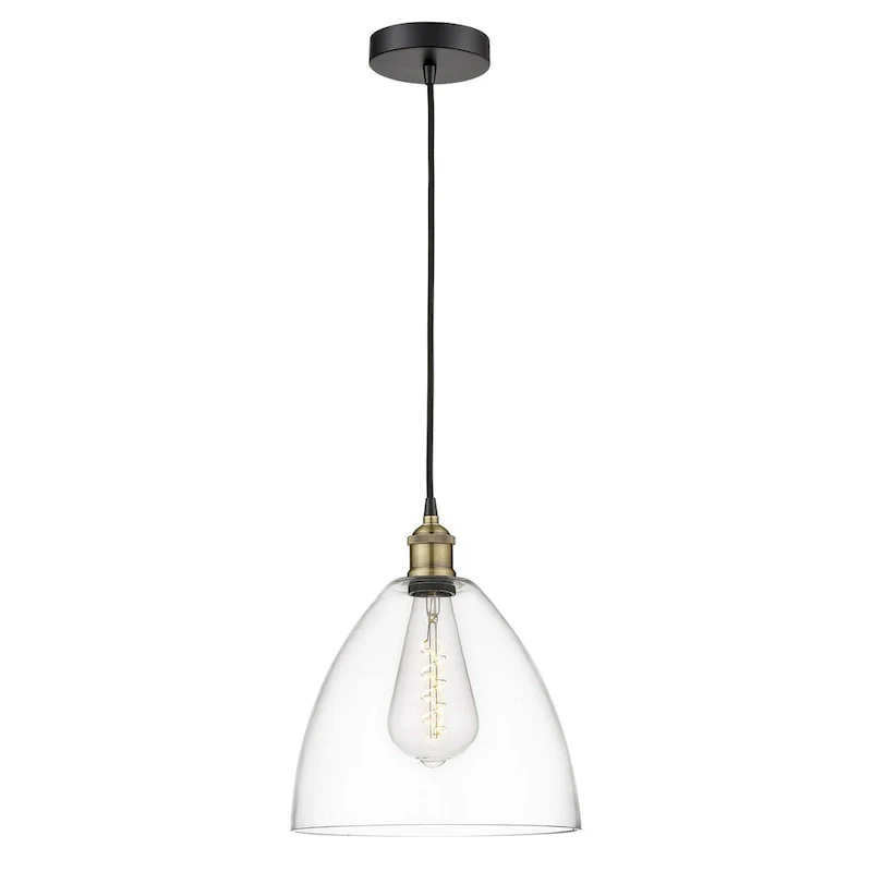 Innovations Lighting Edison Dome - 1 Light 12  Cord Hung Mini Pendant
