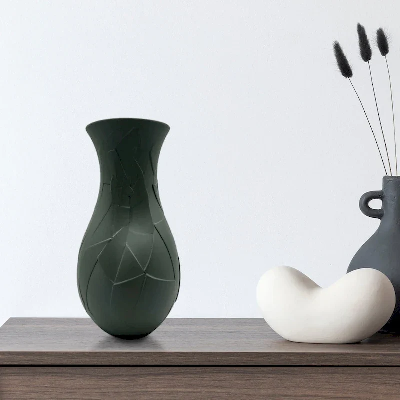 12 Inch Tall Ceramic Flower Vase