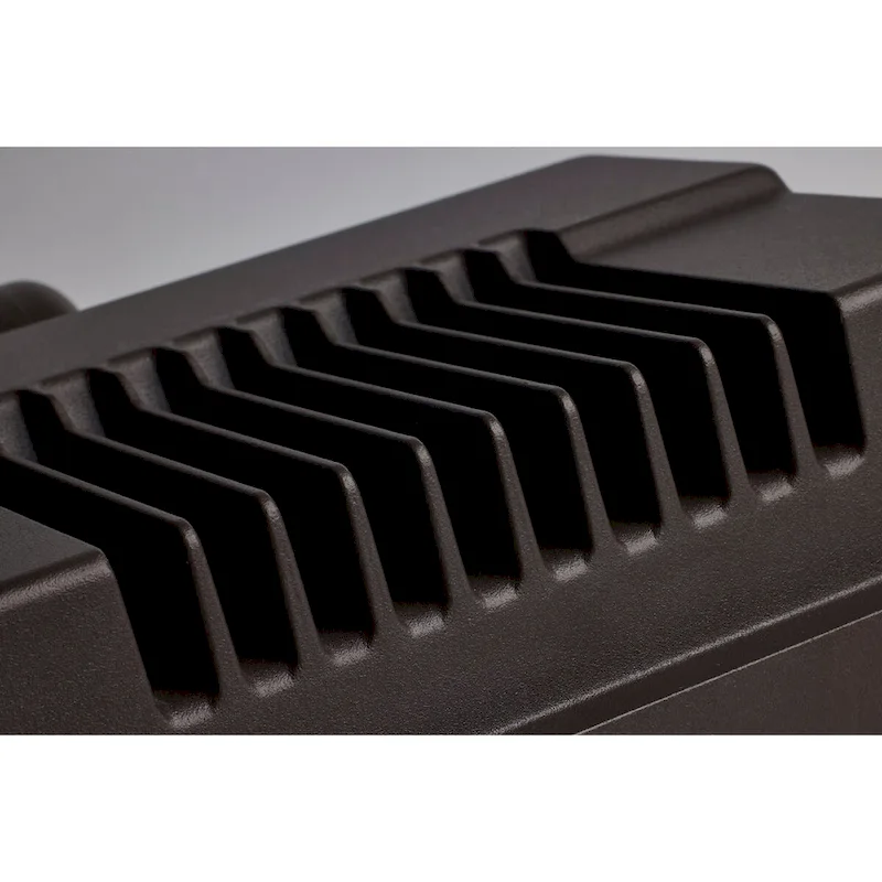 LED Tempered Glass Flood Light with Bypassable Photocell 3K/4K/5K 15W/25W/35W - Bronze