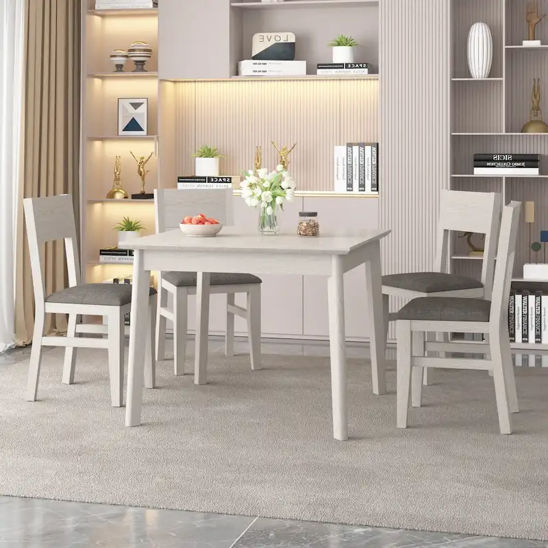 Wooden Square Dining Table