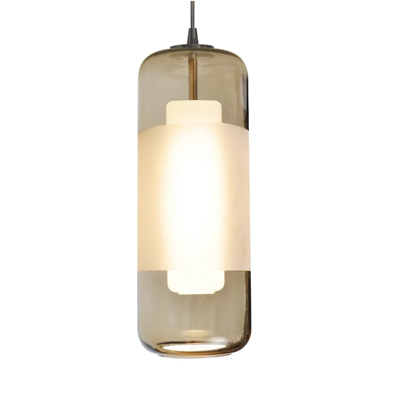 AFX Hermosa 1-light Satin Nickel 4000K LED Pendant