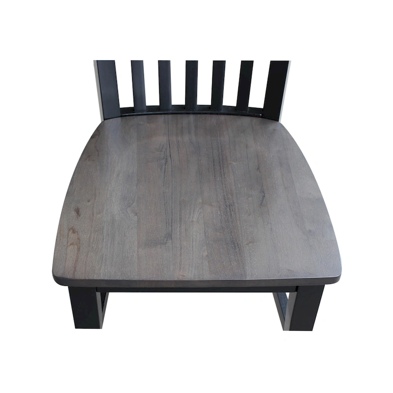 International Concepts Solid Wood Cosmo Tall Mission Chairs, Set of 2