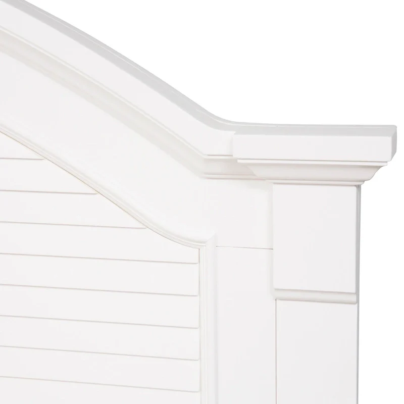 Summer House I Oyster White Panel Bed