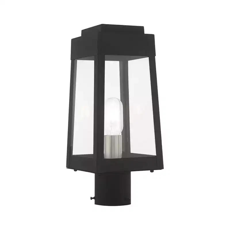 Livex Lighting Oslo 1 - Light Post Light in Black