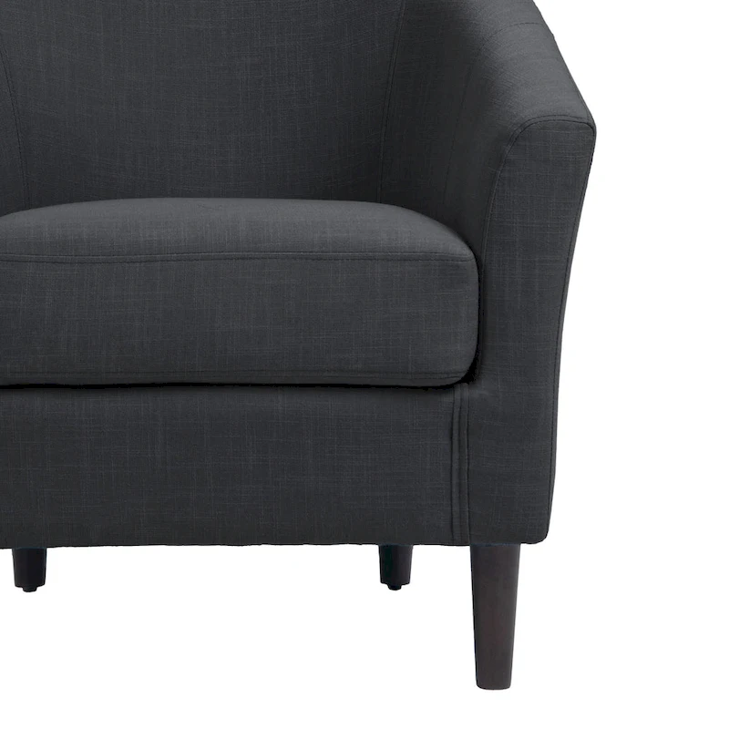 Modern Accent Chair Upholstered Barrel Chair