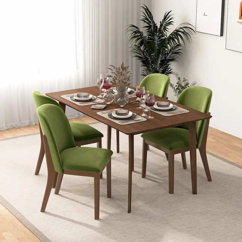 Linen Upholstered Dining Chair