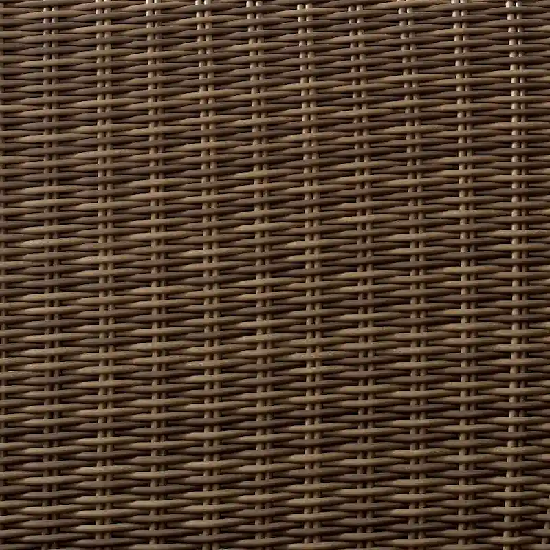 Crosley Bradenton Outdoor Wicker Arm Chair with Navy Cushions
