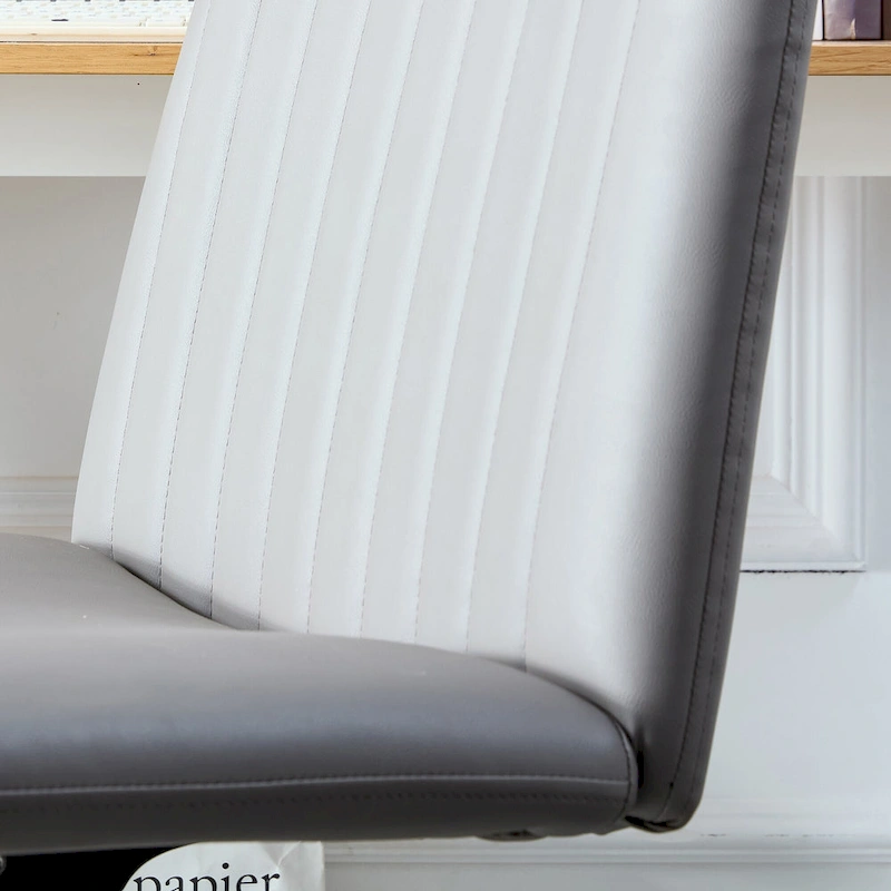 Adjustable 360 Swivel Office Chair With Black Foot