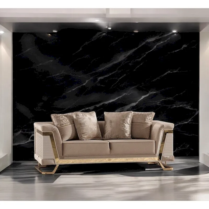 Renillo Upholstered Velvet Loveseat