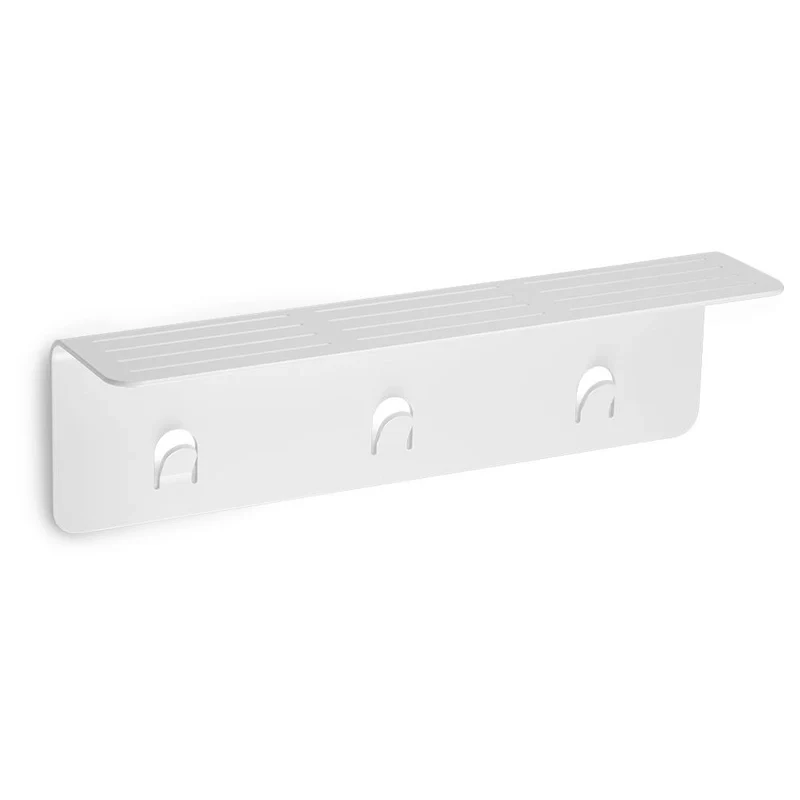 Aluminum Shower Shelf XL – White / Brushed Nickel / Grey / Black – Single or Multi-User