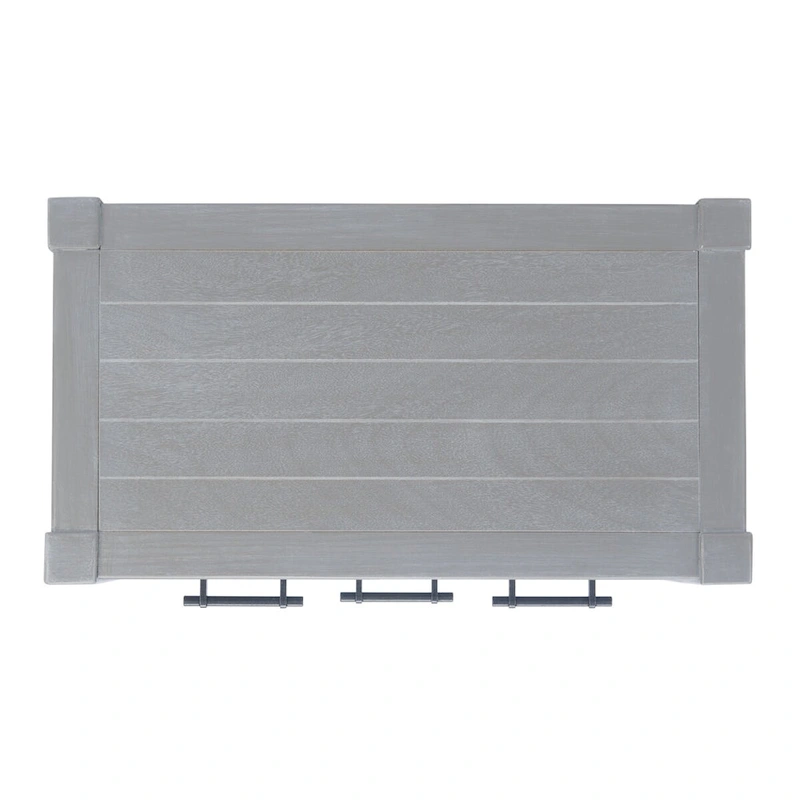 SAFAVIEH Philomene Distressed White 3-Drawer Console Table - 23.5 W x 13 L x 29.5 H - 24Wx13Dx30H