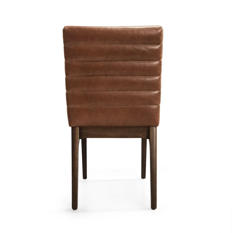 Vertically Quilted Upholstered Dining Chairs (Set of 6)