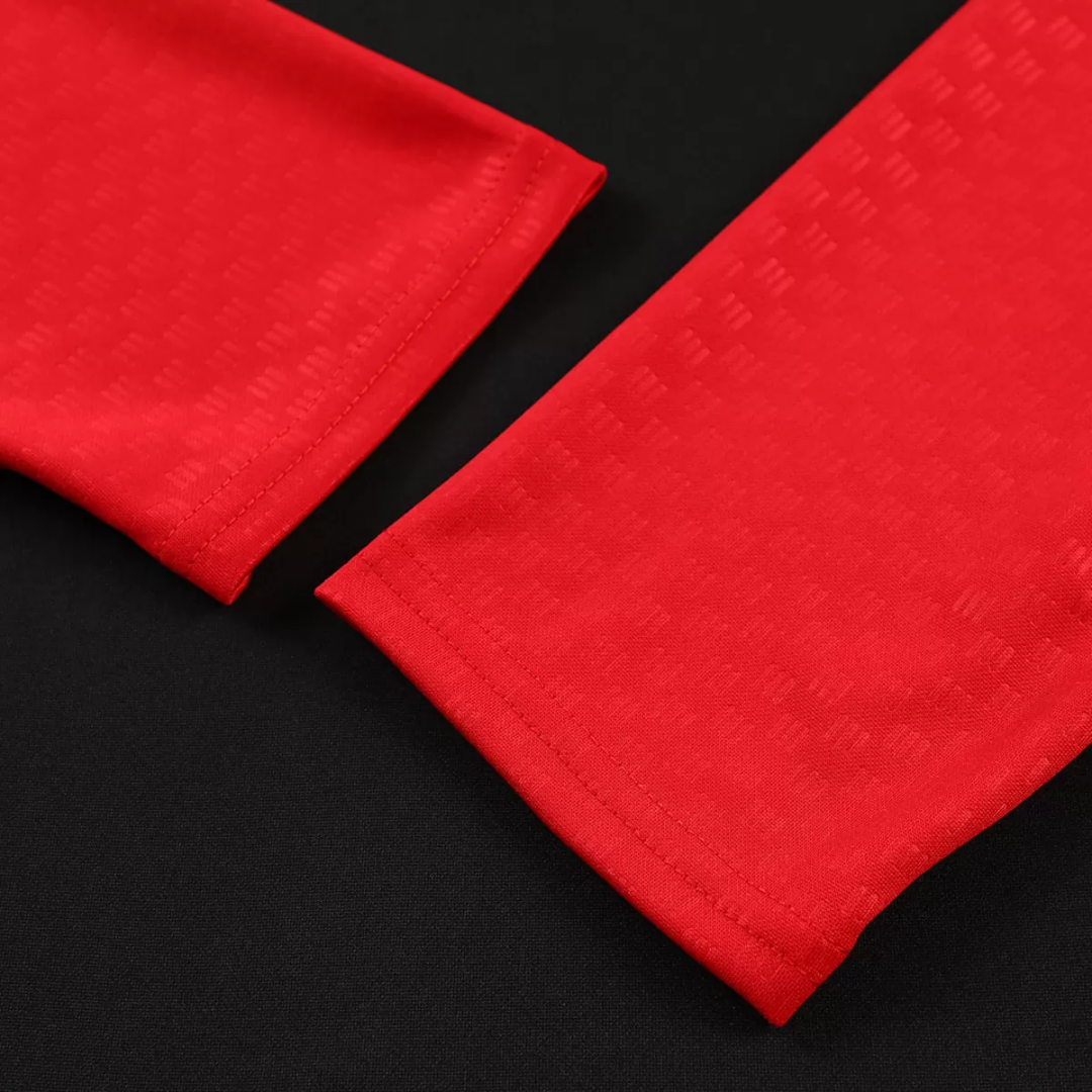 Kid's Germany Zipper Sweatshirt Kit(Top+Pants) Black 2026