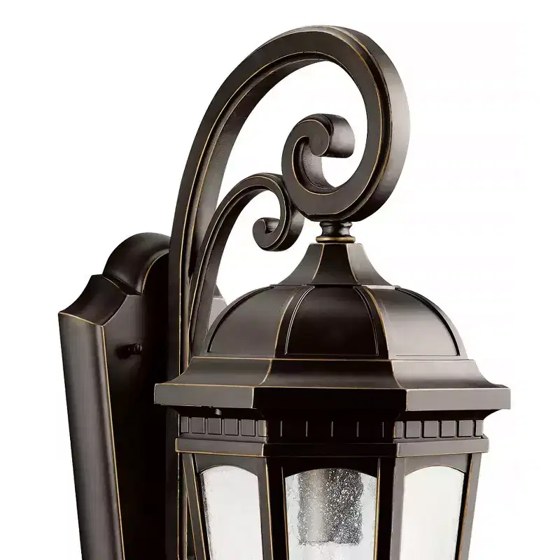 Kichler Lighting Courtyard 1 - Light Wall Light in Rubbed Bronze