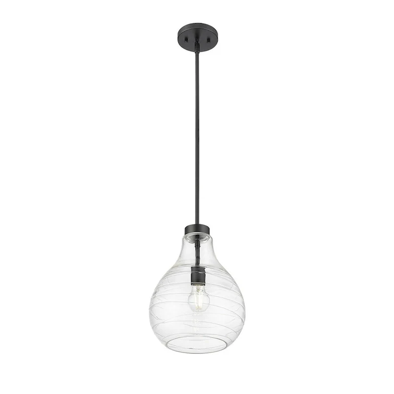 Z-Lite 496P10 Bon Air 10  Wide Pendant