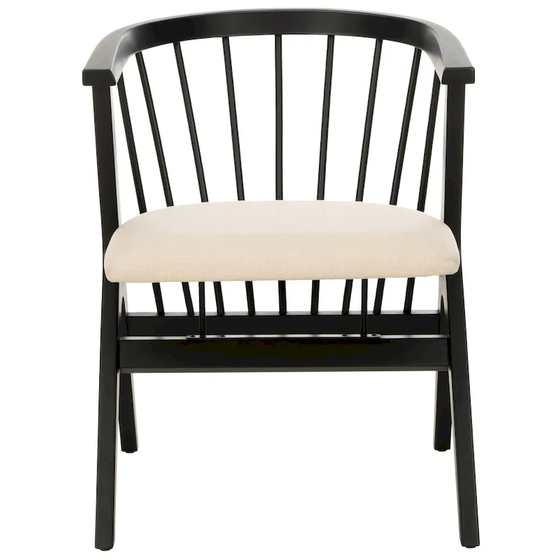 SAFAVIEH Carlota Spindle Dining Chair (Set of 2) - 23 W x 23 D x 30 H - 22Wx22Dx30H