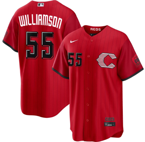 Brandon Williamson Cincinnati Reds Red 2026 City Connect Limited Jersey