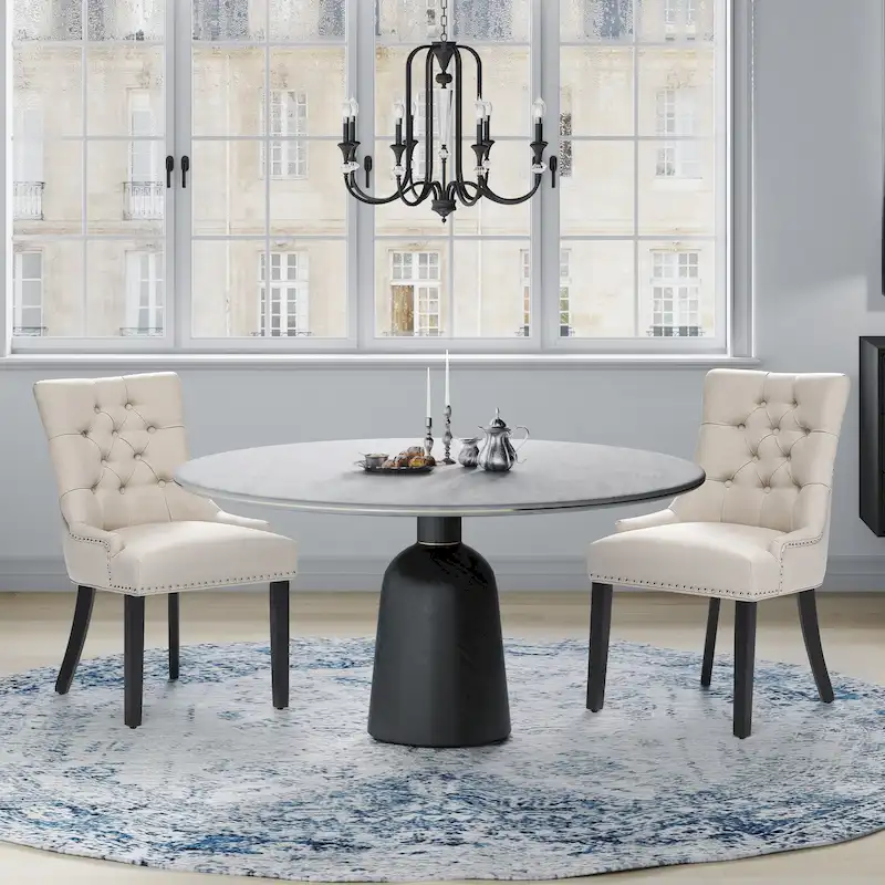 Grandview Tufted Dining Chair (Set of 2) Upholstered