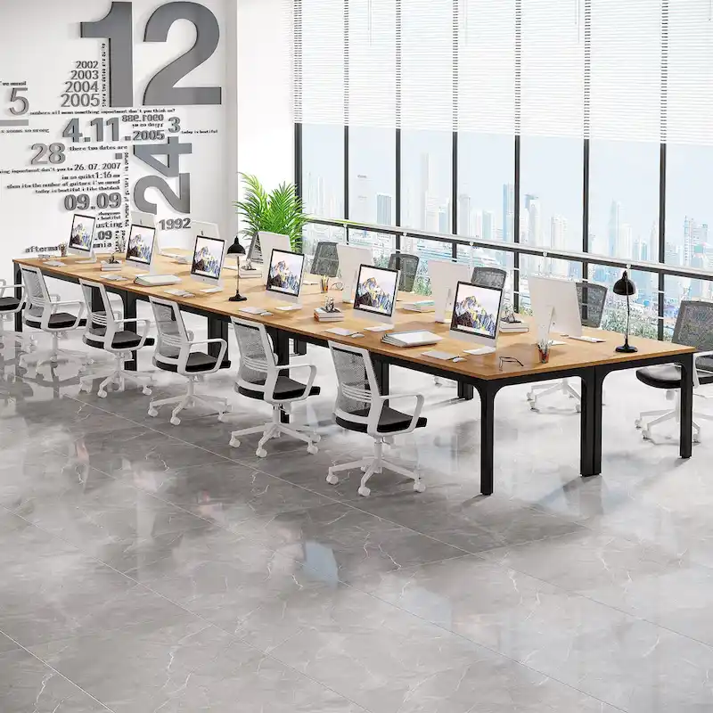 6.5FT Rectangle Conference Meeting Seminar Business Table
