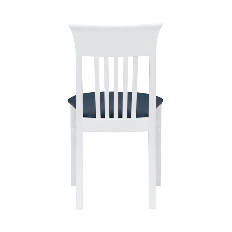 Linon White Wyeth Chair (Set of 2)