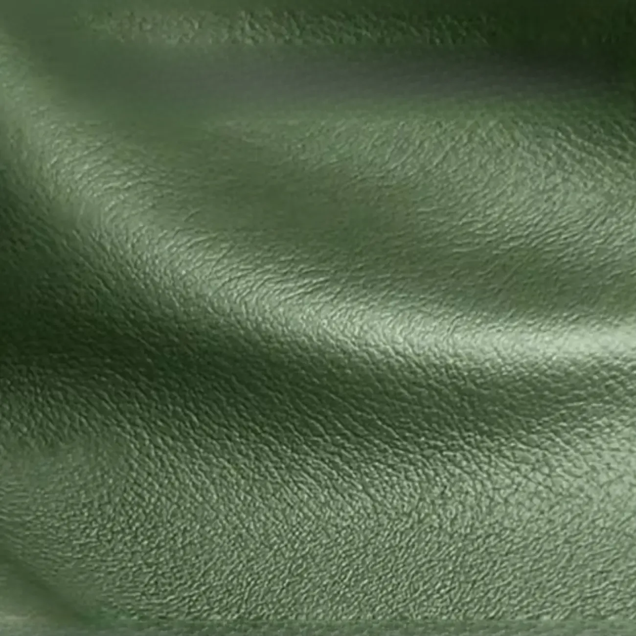 Modern Brown Leather Swivel Office Chair