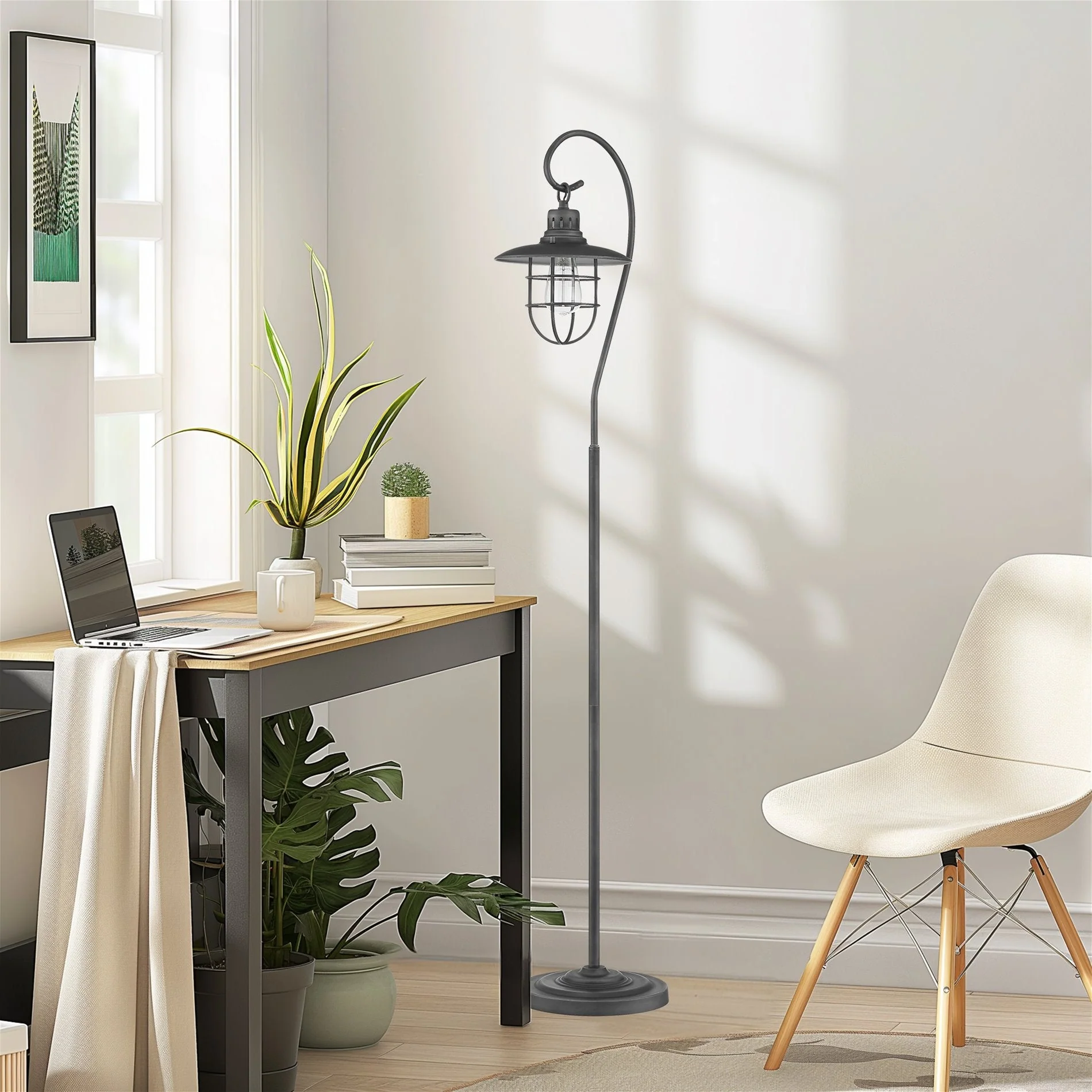 Lantern 58 Industrial Nautical 6W Floor Lamp