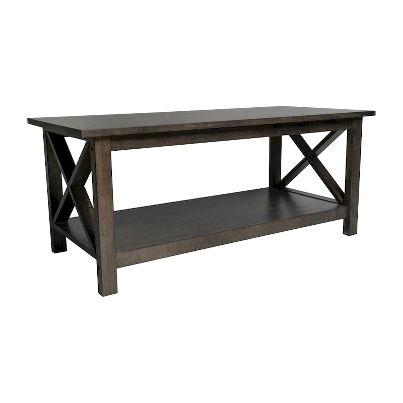 Solid Wood Traditional Farmhouse Coffee Table