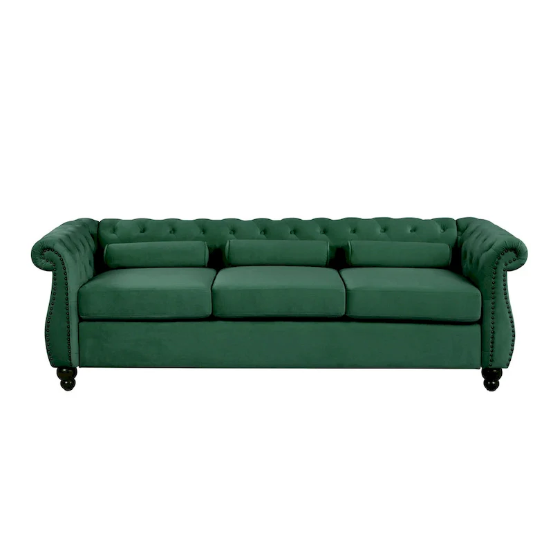 Mid-Century Modern Stationary Sofa