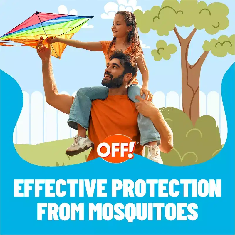 OFF! Adults & Kids Mosquito Repellent Lotion with Picaridin - 3.8oz