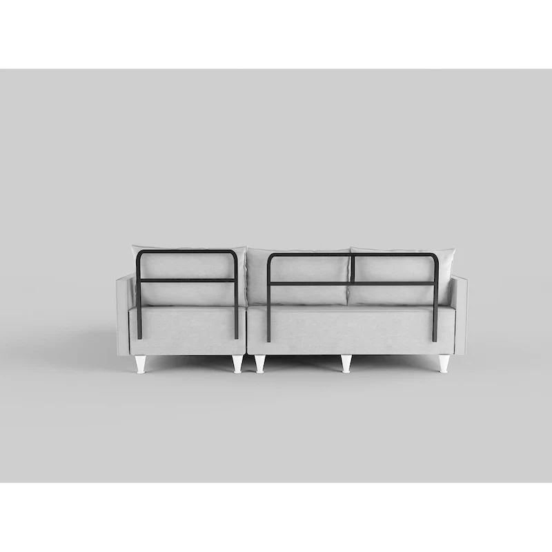 Bolivya Modern L-shaped Sectional Sofa