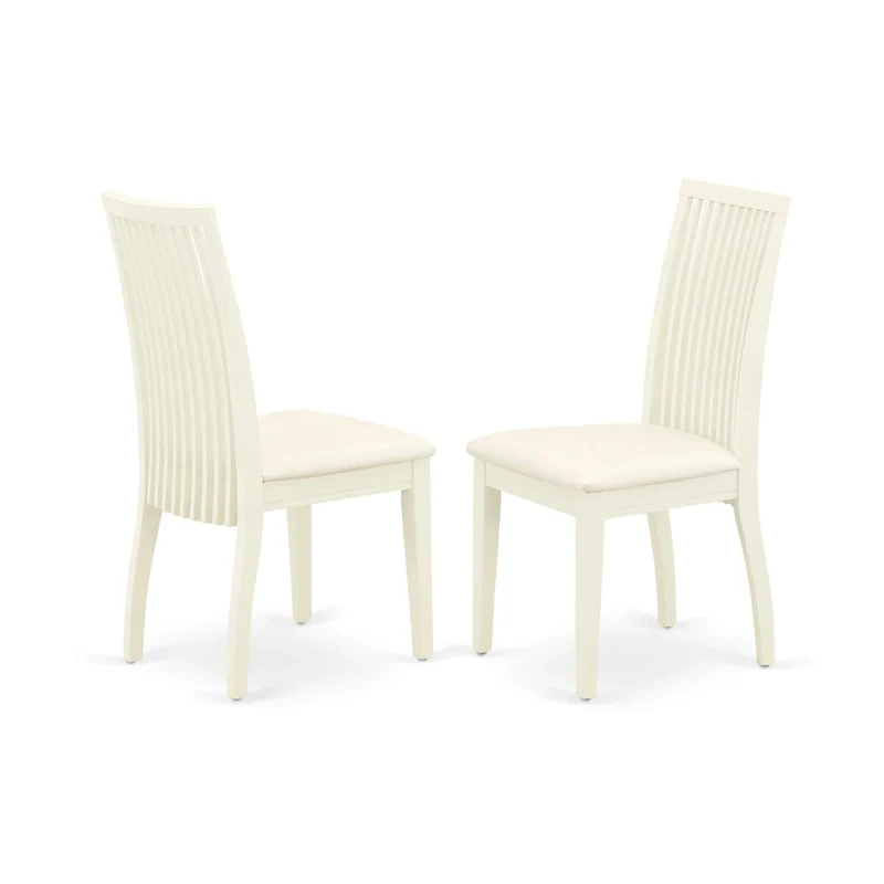 Dining Table Set with Linen Fabric Chairs