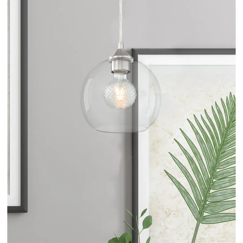 Westinghouse Lighting 5.5-Watt (40-Watt Equivalent) Clear Cut Glass G25 Dimmable Filament LED Light Bulb, Medium Base, 6 Pack