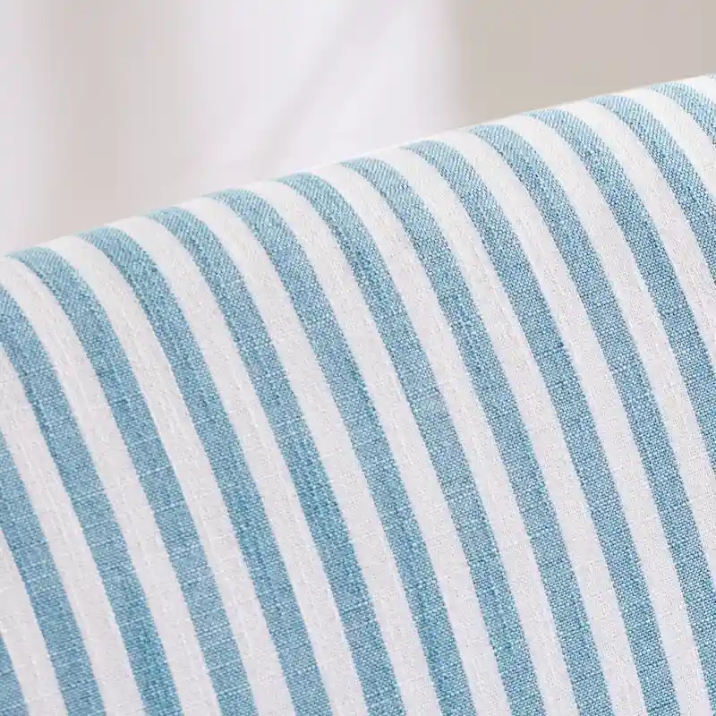 Rolled Armchair Accent Chair Set of 2 Blue/ Grey/ Brown