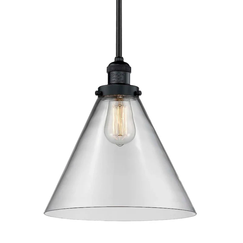 Innovations Lighting X-Large Cone Single Light 12  Wide Pendant with
