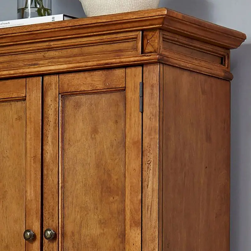 Distressed Oak Pantry, 72H
