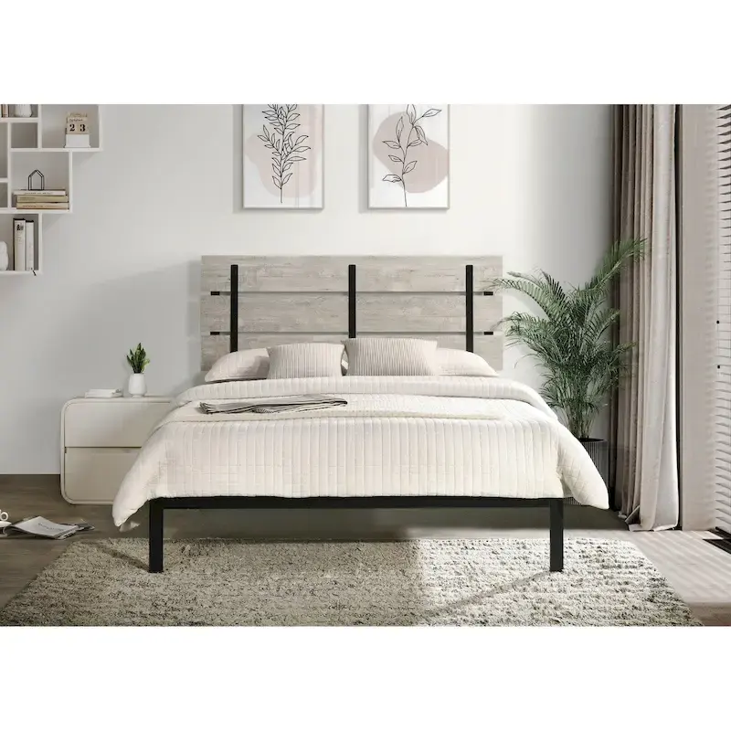 Hayward Twin Metal Platform Bed