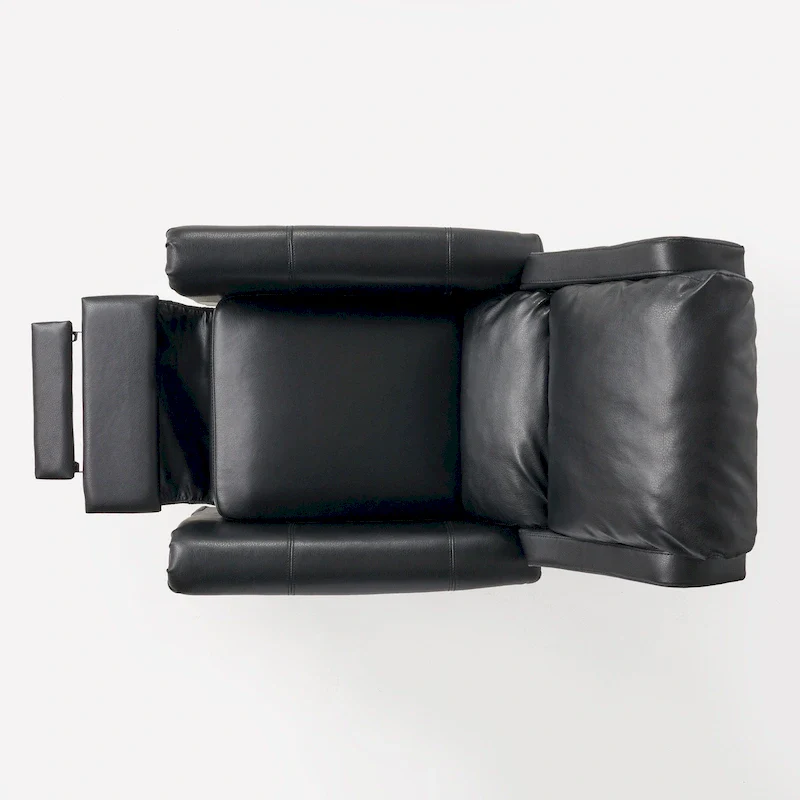 Haddan PU Leather Recliner Club Chair by Christopher Knight Home