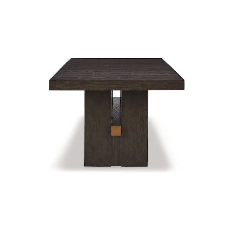 Signature Design by Ashley Burkhaus Dark Brown 5-Piece Dining Package