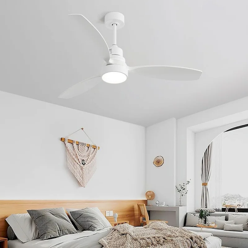 52  Low Profile Ceiling Fan with Light and Remote Control