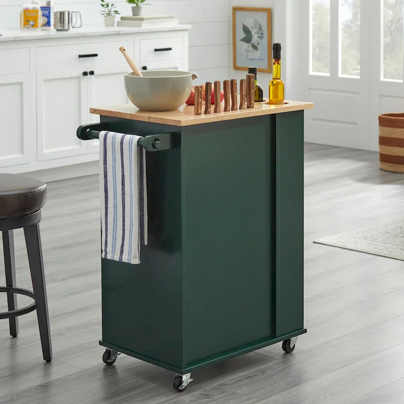 Simple Living Lima Rolling Kitchen Cart