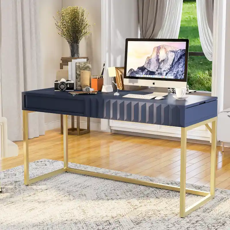 57-inch Metal Lift-top Standing Desk by Furniture