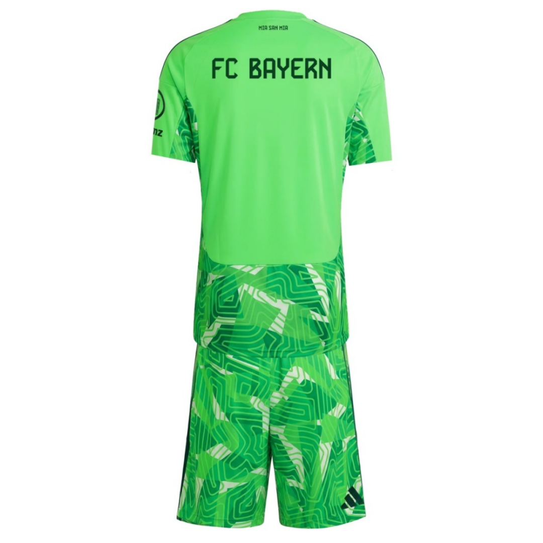 Kid's Bayern Munich Goalkeeper Kit Green 2026/27