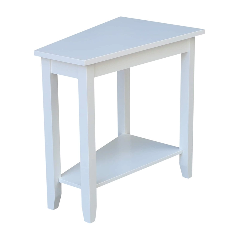 Keystone Solid Parawood Accent Table